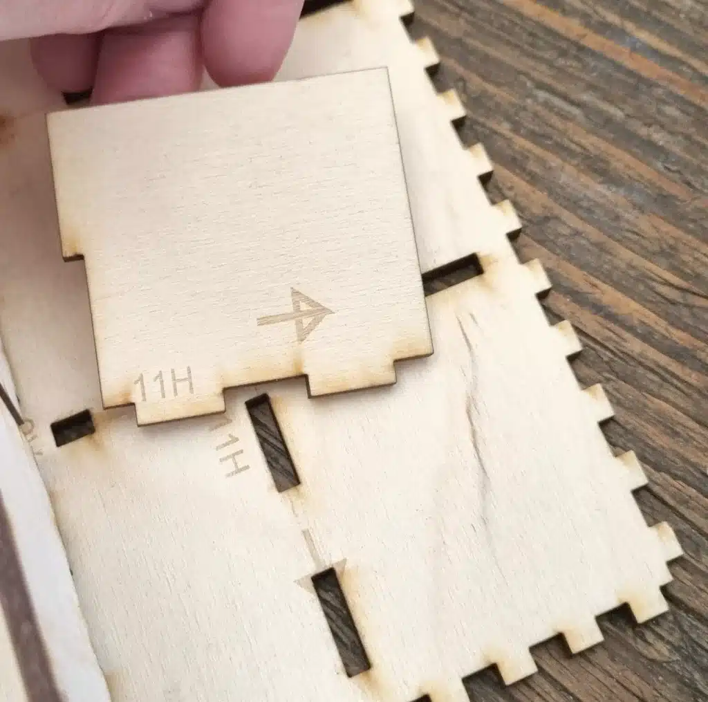 DIY Setzkasten aus Holz 