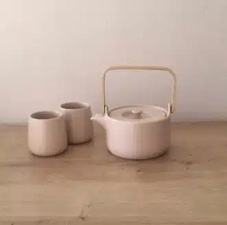 teesieb aus keramik