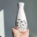 monochrome vase